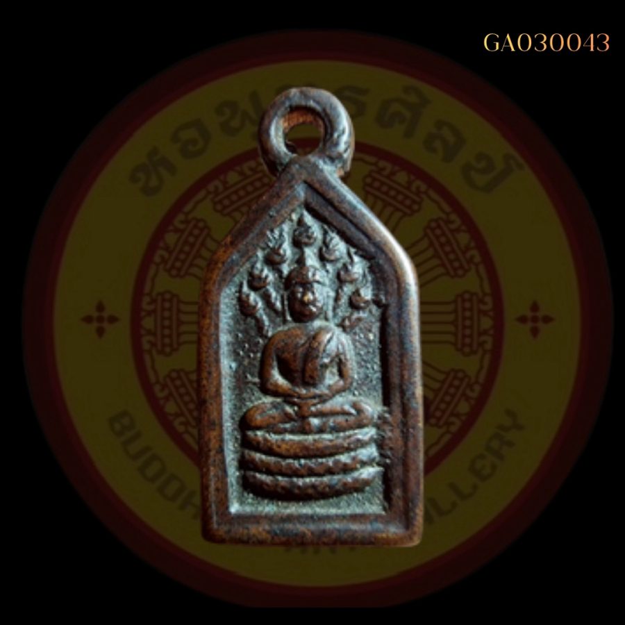 เหรียญพระนาคปรก หลวงพ่อเดิม วัดหนองโพ